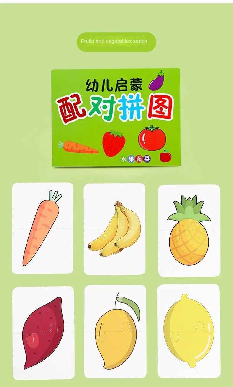 🧩 Animal Matching Puzzle – First Learning Fun for Curious Little Ones! 🐘🎓 - ThiGui