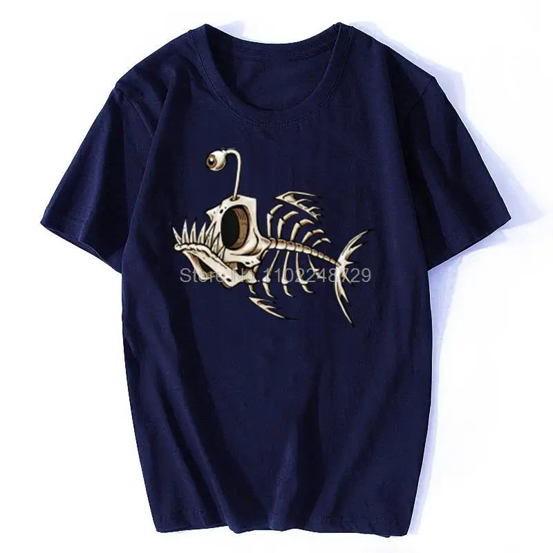 🐟💀 Deep Sea Cool! Funny Bonefish Skull T-Shirt for Boys – Bold, Comfy & Totally Epic 🎣🖤 - ThiGui