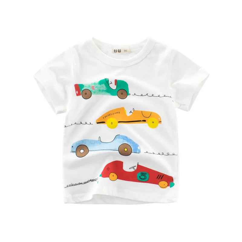 👕Cool & Comfy Cartoon T-Shirts for Boys – Perfect for Summer Fun! - ThiGui