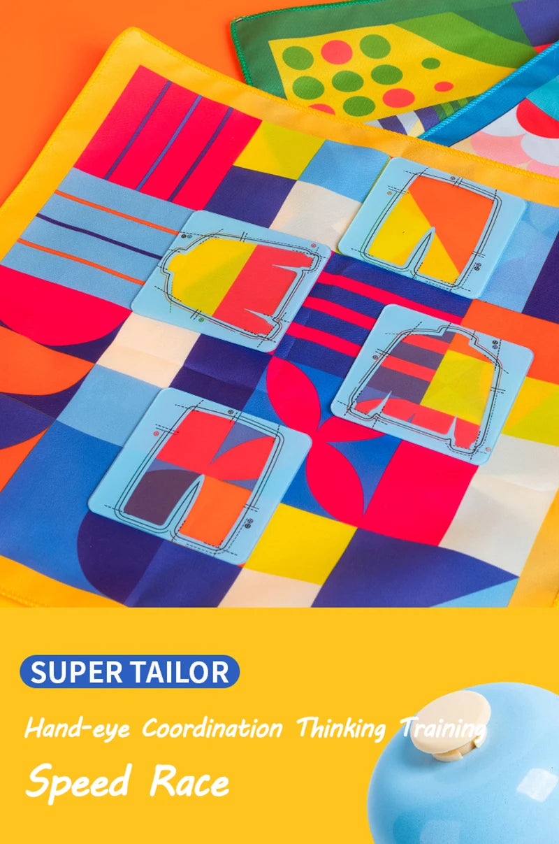 🧩 Tailor Master Game – Shape & Colour Logic Fun for Curious Boys! 🎨👕🎯 - ThiGui