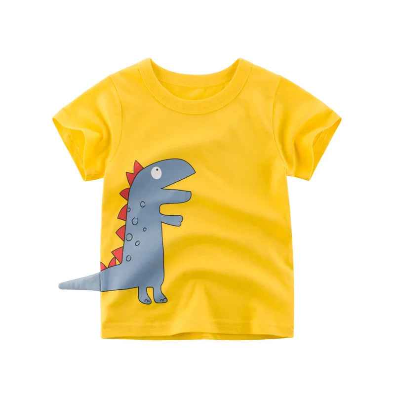 👕Cool & Comfy Cartoon T-Shirts for Boys – Perfect for Summer Fun! - ThiGui