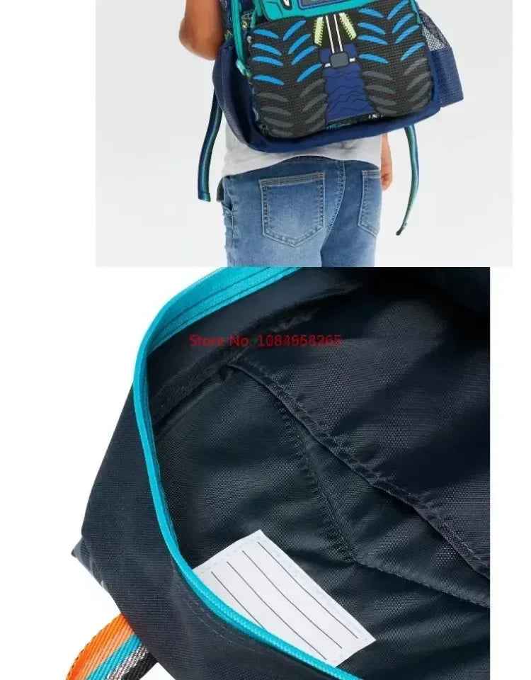 🚛 Smiggle Blue Truck Backpack Set – Cool & Practical for School Boys! 🎒 - ThiGui