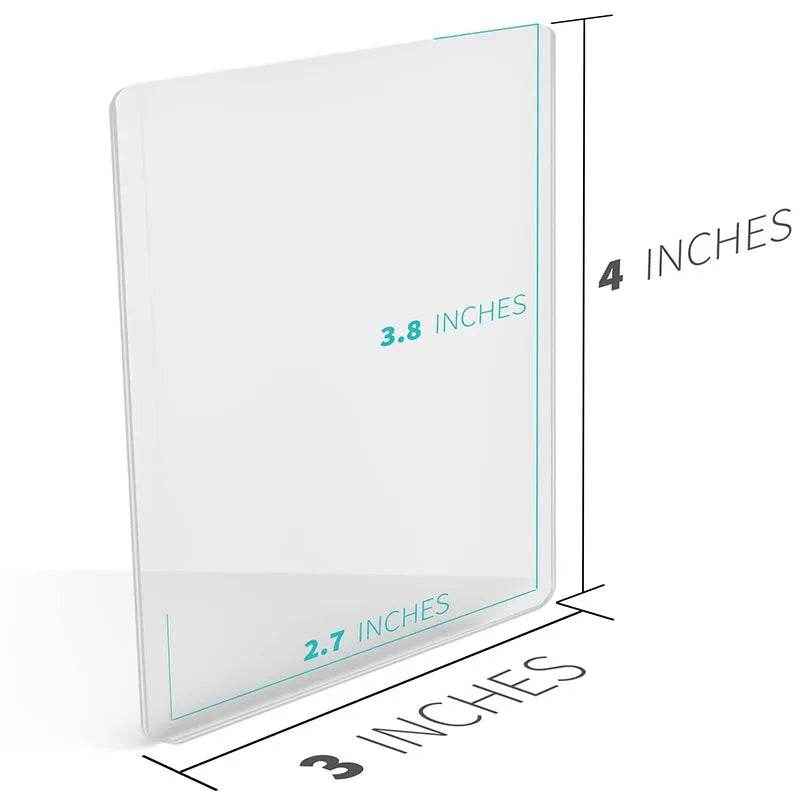 🛡️Keep Kids' Trading Cards Safe & Neat – 25 Hard Plastic Card Sleeves for Little Collectors! - ThiGui