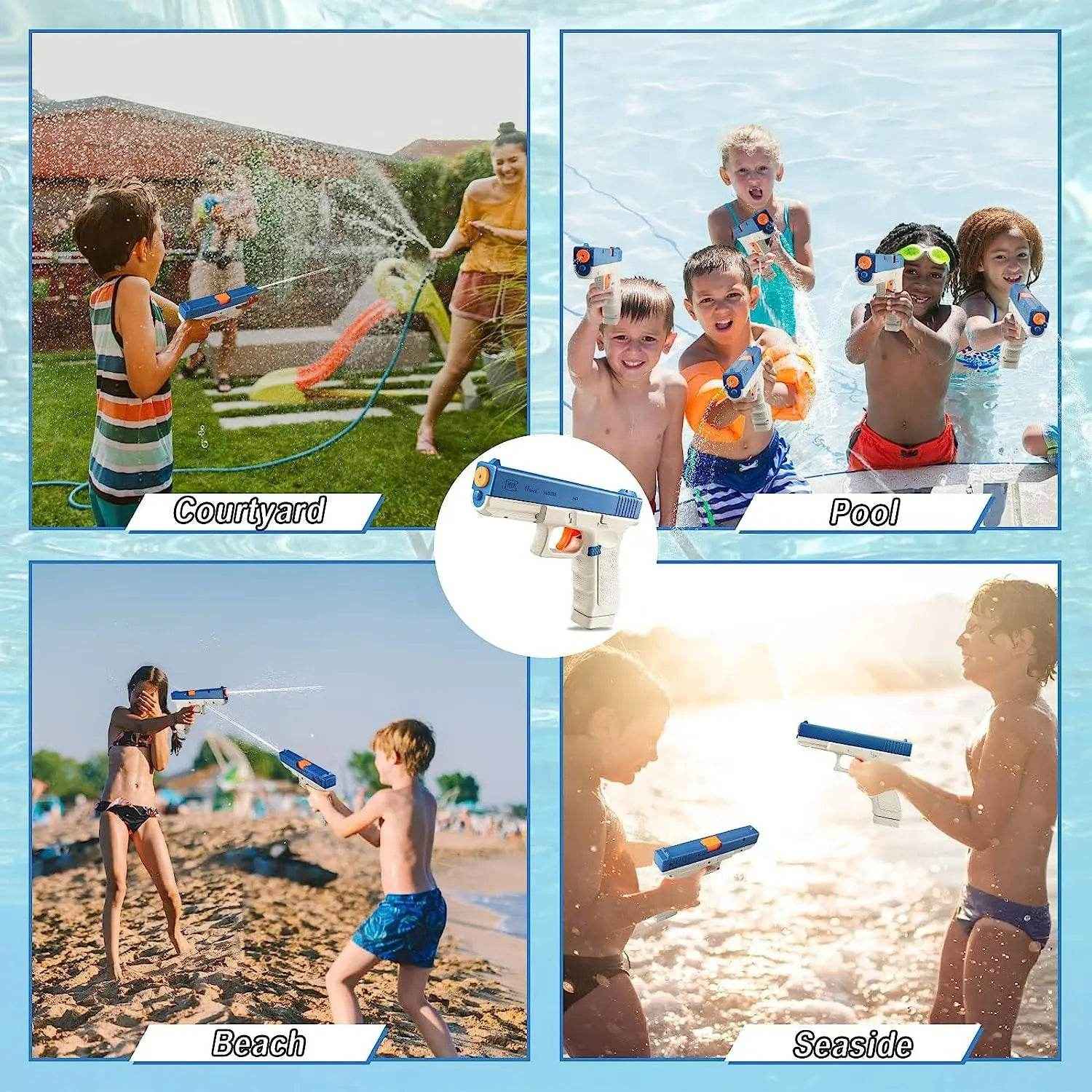 🐳Mini Revolver Water Blaster: Endless Summer Fun for Your Little Adventurer! - ThiGui