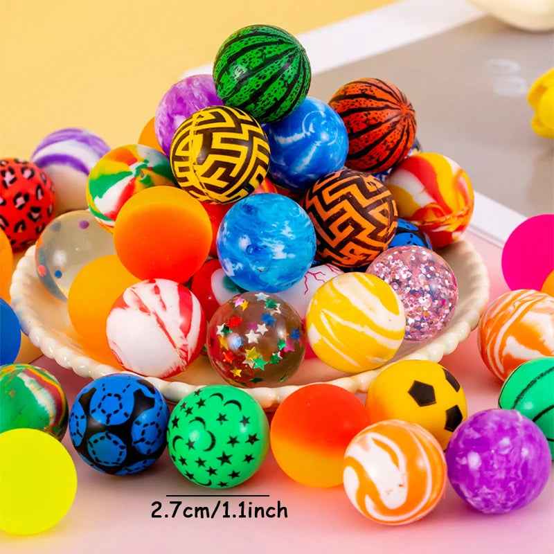 🏀 Mini Bouncy Balls – 20pcs of High-Energy Fun for Party Bags & Play! 🎉💥 - ThiGui