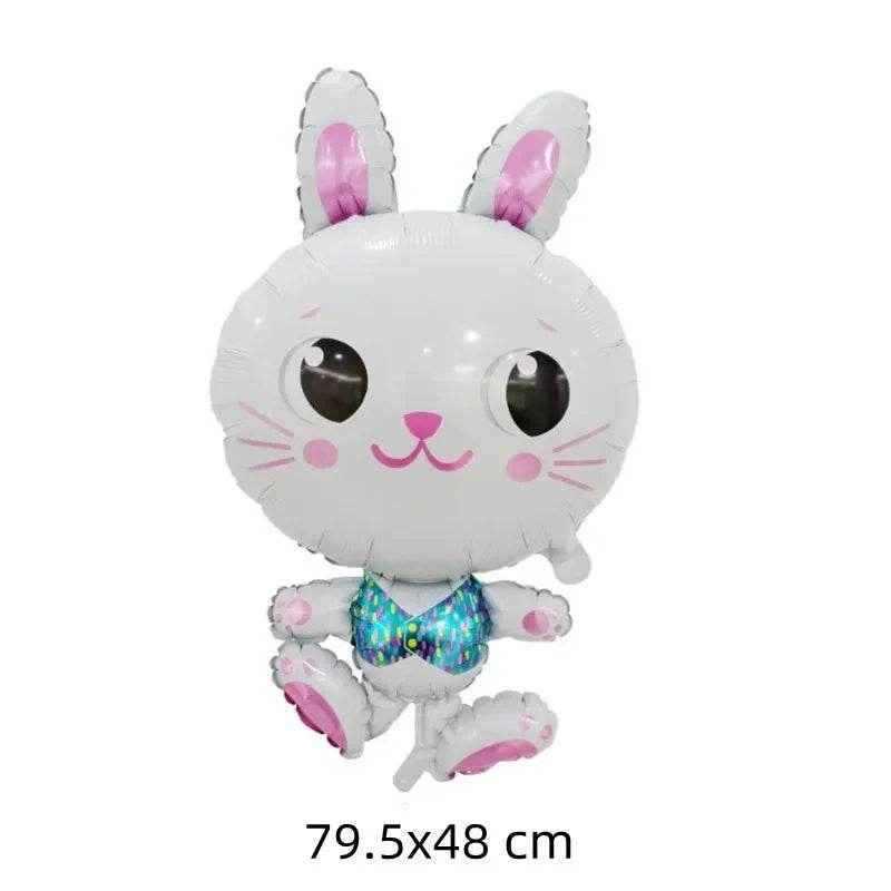 🎂Layer Up the Fun – Adorable Birthday Cake Balloon with Candles & Teddy for a Sweet Celebration! 🎂🎈 - ThiGui