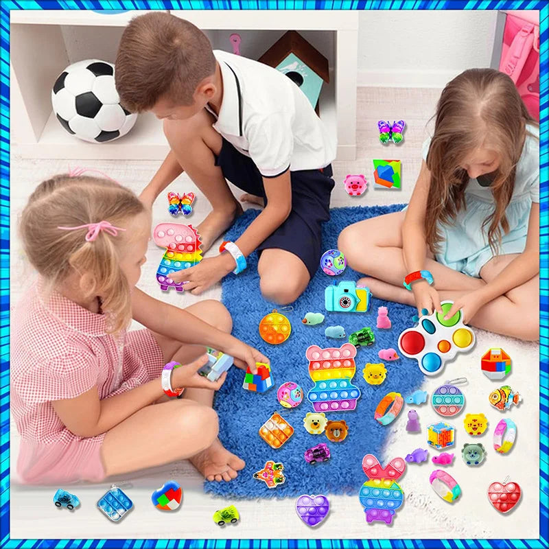 🎉 206-Piece Surprise Toy Set – Bulk Party Fun for Curious Little Explorers! 🎁🦸‍♂️ - ThiGui