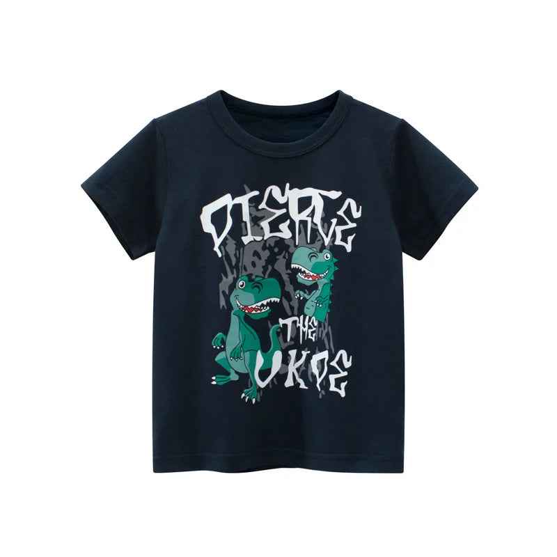 👕Cool & Comfy Cartoon T-Shirts for Boys – Perfect for Summer Fun! - ThiGui