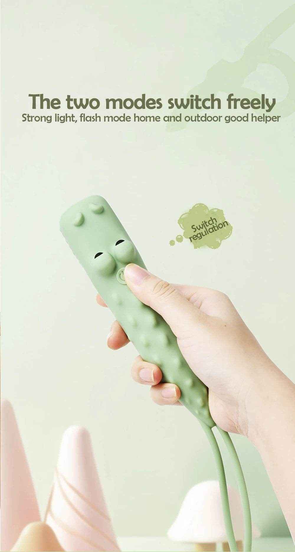 🌟 Sweet Dreams & Soft Glows – Cute Silicone Animal Night Lights for Cosy Kids’ Rooms 🦈🦄🐊 - ThiGui