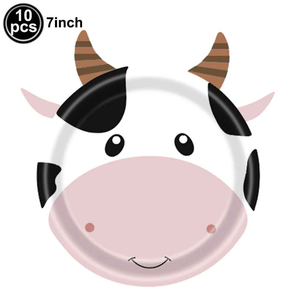 🐷Oink, Moo, Baa – Adorable Farm Animals Tablecloth for a Barnyard Bash! 🐮🐑 - ThiGui