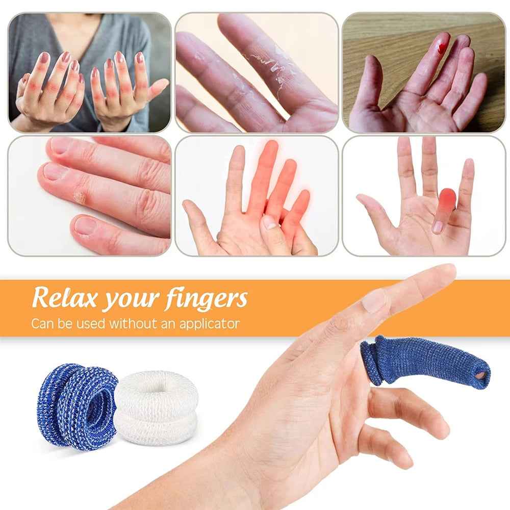 🛡️No More Ouchies! Soft Finger & Toe Sleeves for Your Little Adventurer – 10-Pack - ThiGui