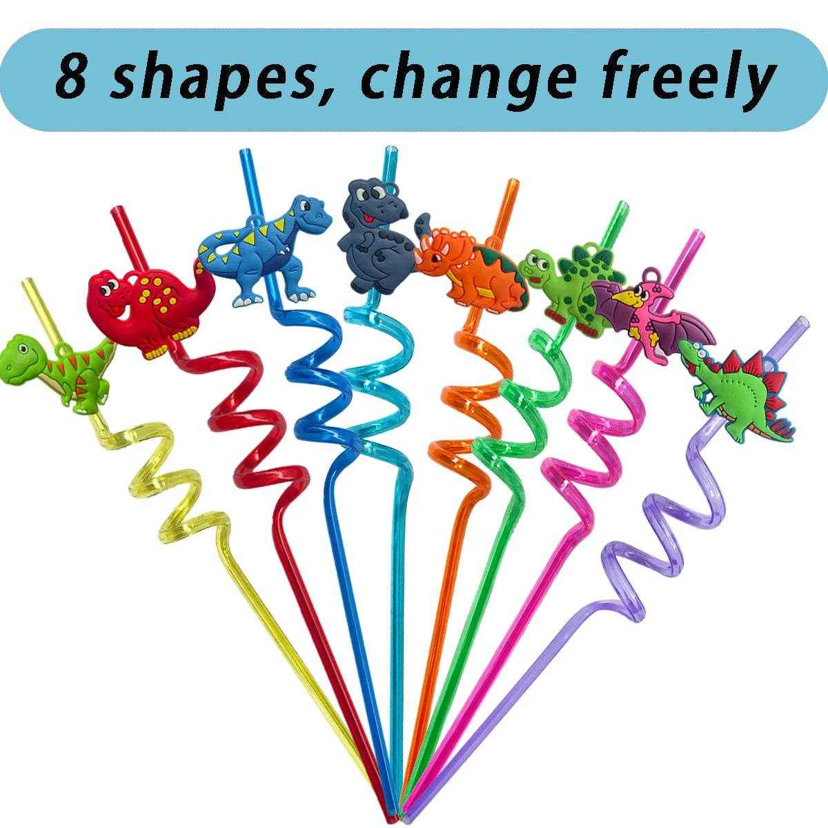 🦖Roar-some Dino Straws – Reusable Fun for Dino-Loving Boys! - ThiGui
