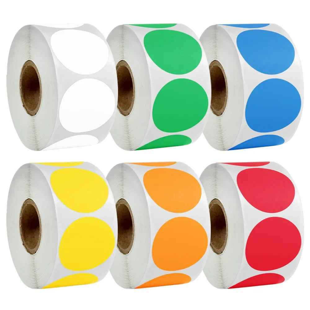 🎨Stick with Love – Cute Round Heart Stickers for Gifts, Crafts & Parties - ThiGui