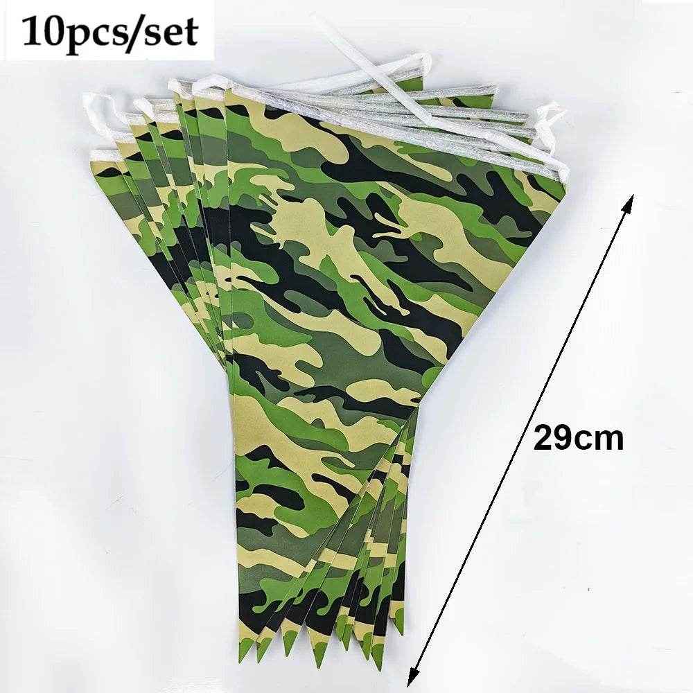 🎁Mission Party Success – Epic Camouflage Balloon Set for Little Soldiers! - ThiGui