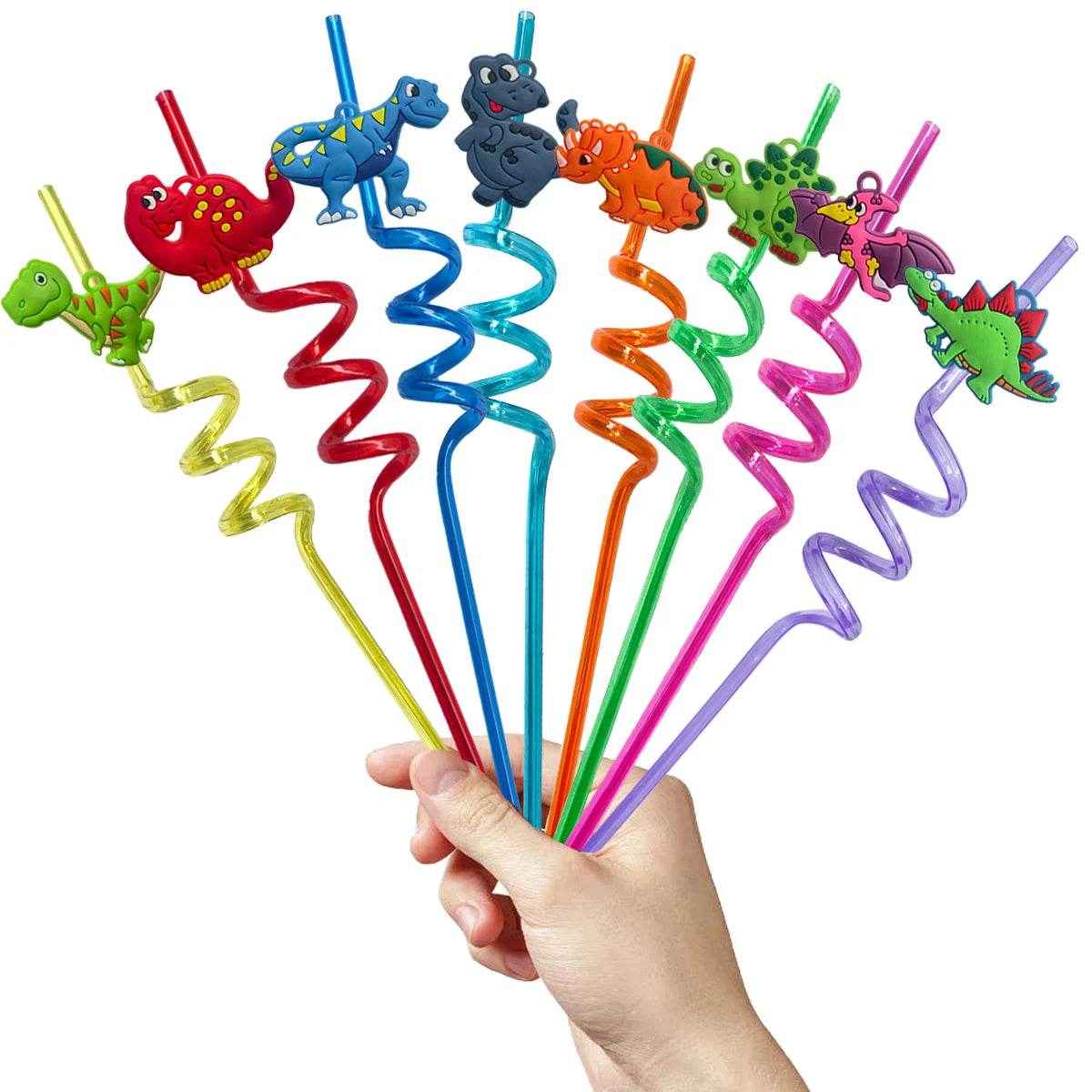 🦖Roar-some Dino Straws – Reusable Fun for Dino-Loving Boys! - ThiGui