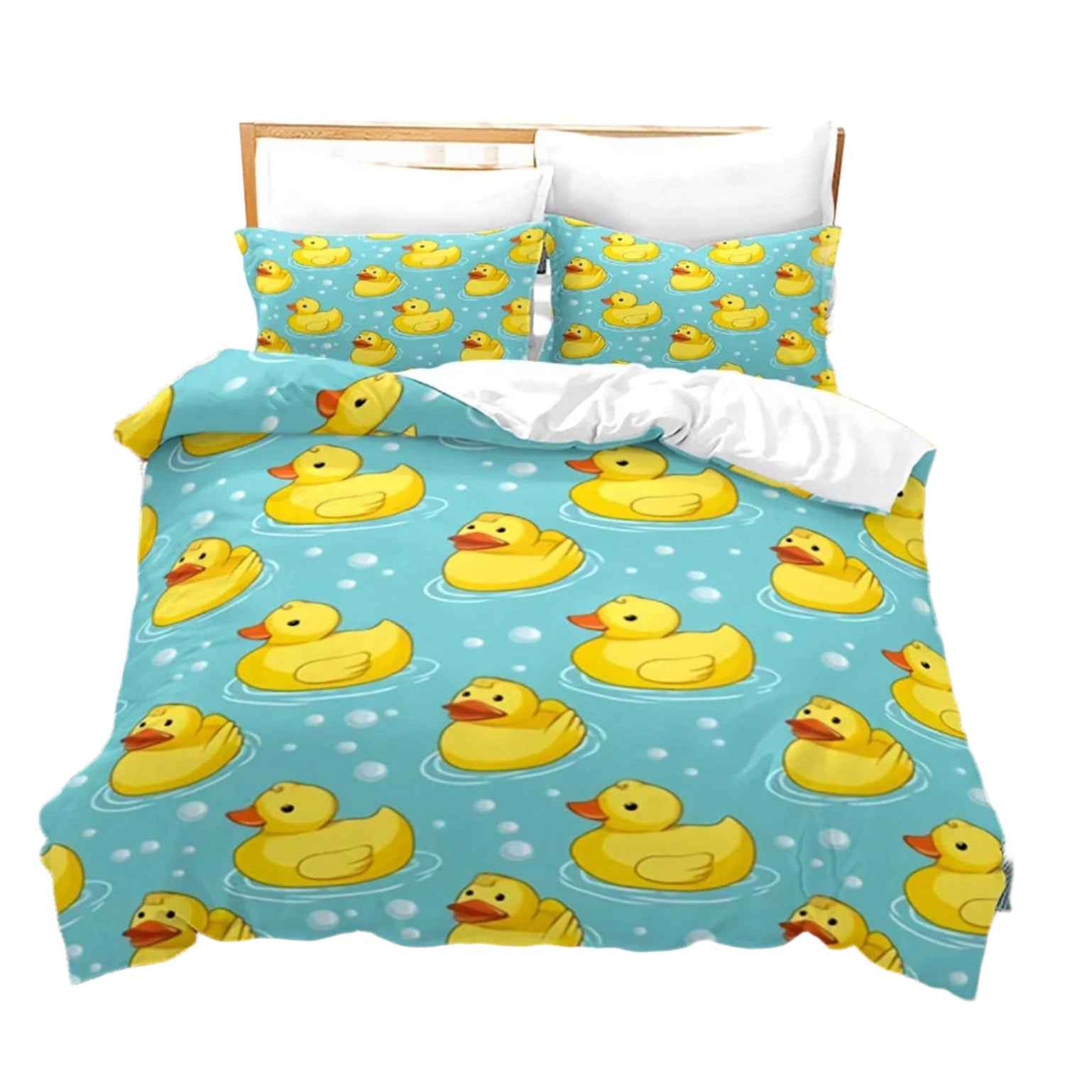 💛Adorable Yellow Duck Bedding Set for Kids & Grown-Ups! - ThiGui