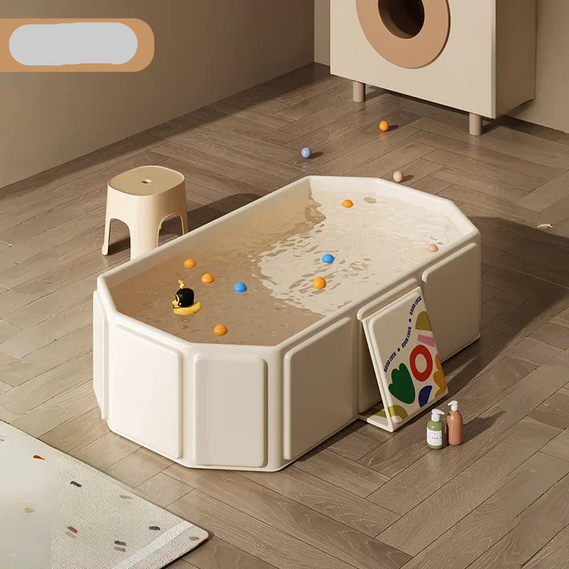 🛁💖Luxurious Folding Baby Bath – Spacious, Thick & Travel-Ready! - ThiGui