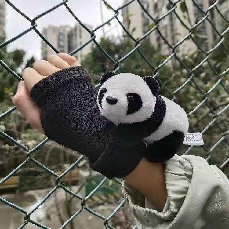 🐼Panda-Tastic Plush Snap Bracelet – A Cuddly Wrist Hug for Your Little One! - ThiGui