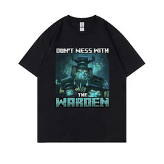 Game On Warden Tee 🎮🔥 Soft 100% Cotton Oversized Fun for Cool Boys - ThiGui