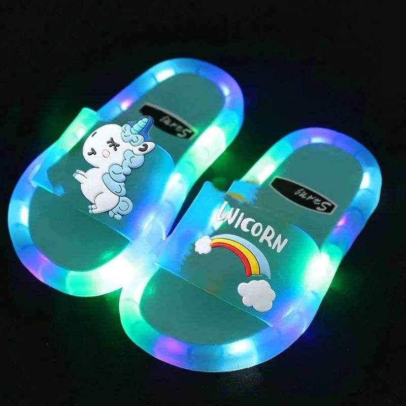 👣Light-Up Animal Slippers for Kids – Comfy, Cute & Full of Magic! - ThiGui