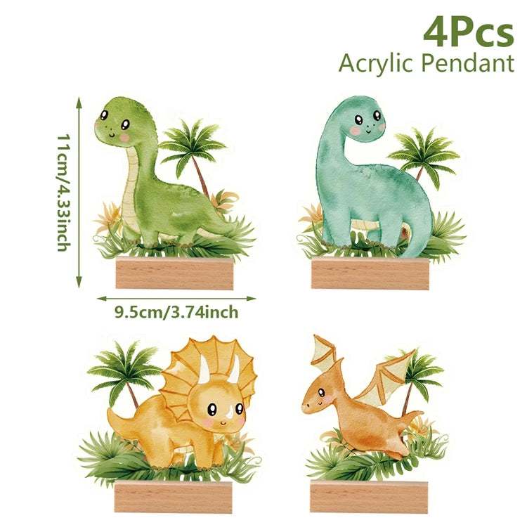 🦖 Roarsome Dino Tableware Set – Make His Birthday Wild & Easy! 🎉🍽️ - ThiGui