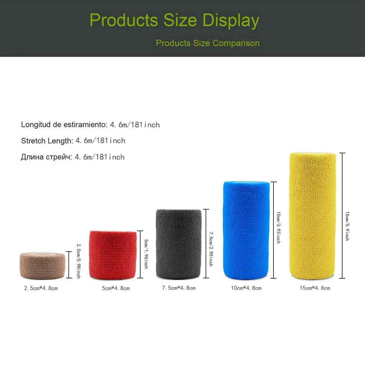 🚑Stick & Go! Colourful Sport Wrap Tape – Soft, Comfy & Kid-Approved for Active Boys - ThiGui