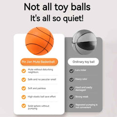 🏠Bounce Without the Bang! Soft Foam Basketball for Indoor Fun - ThiGui