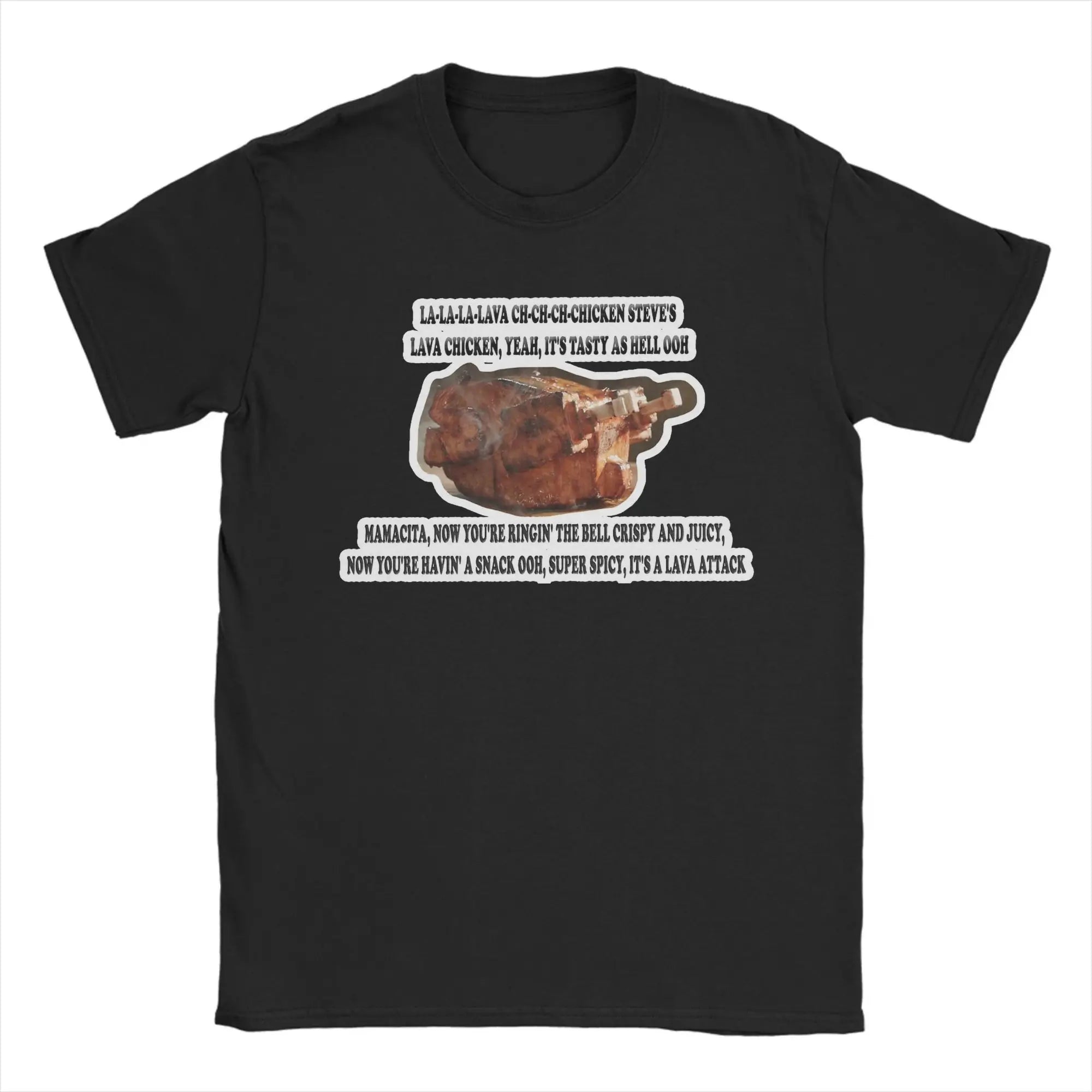 Chicken Jockey Pixel Zombie Tee 🧟‍♂️🐔 100% Cotton Gamer Fun - ThiGui