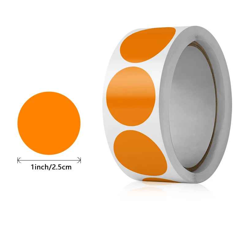 🎨Stick with Love – Cute Round Heart Stickers for Gifts, Crafts & Parties - ThiGui