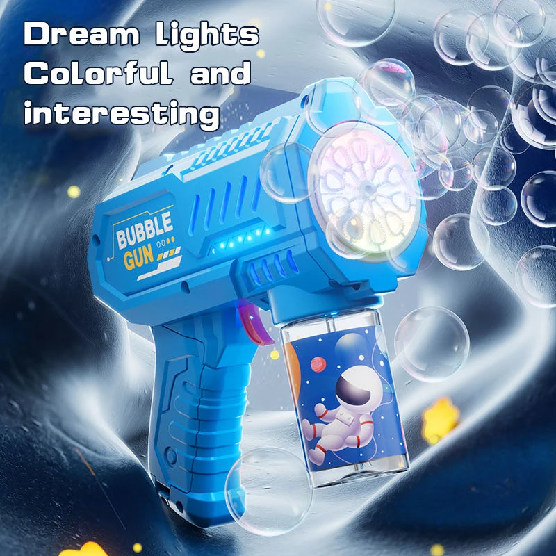 🎉 Electric Bubble Blaster – LED Lights & Fun for Boys! 🌈 - ThiGui