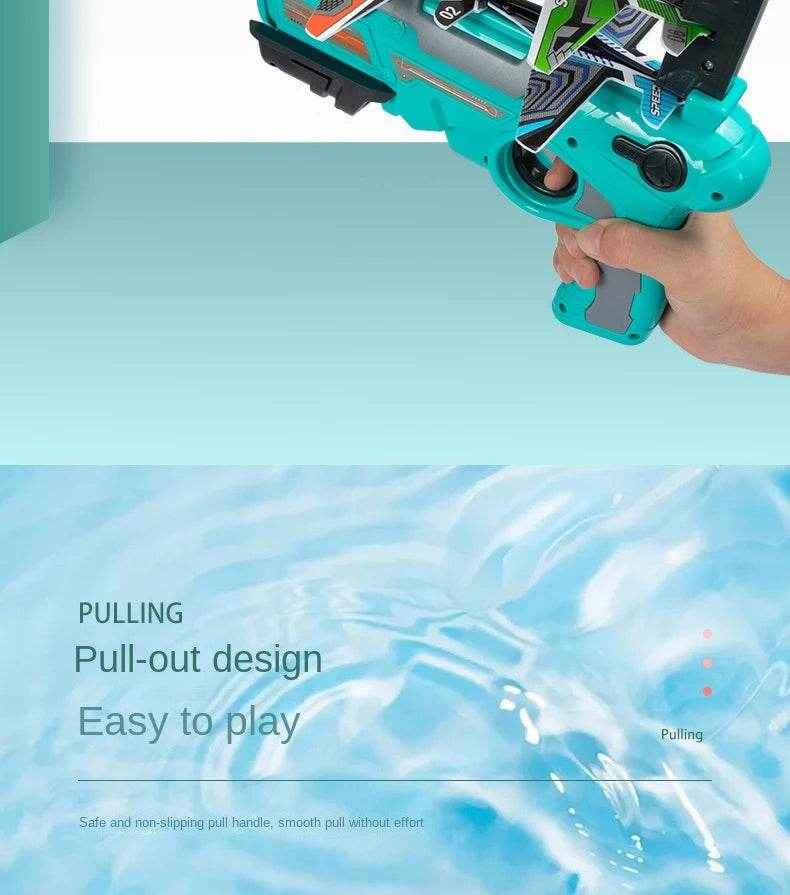 🌞Aircraft Launcher Game for Boys Who Love Outdoor Flying Fun and Friendly Competitions - ThiGui