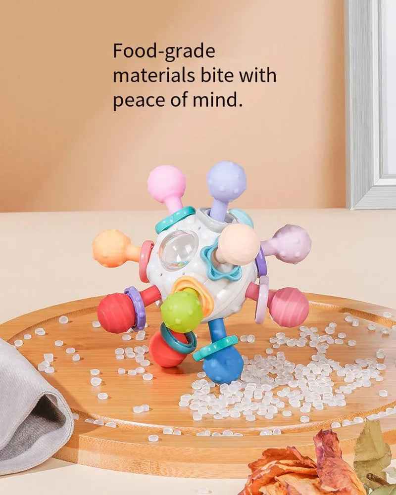 👶 Baby’s First Sensory Rattle – A Tiny Toy with Big Benefits! 🎈🐘 - ThiGui