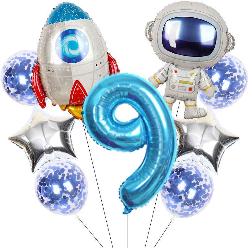 Blast Off to Fun – Space Balloon Set That Makes Birthdays Out of This World! - ThiGui