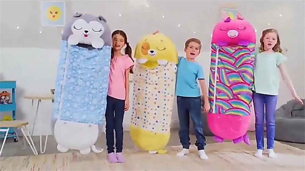 🐻 Ultra-Soft Animal Sleep Sack for Kids 💤 – Snuggle, Snooze & Smile! - ThiGui