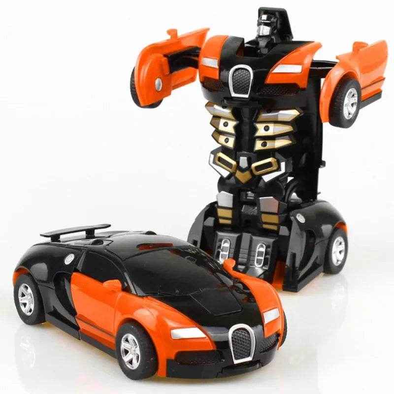 🎁2-in-1 Transforming Car Robot Toy for Boys Who Love Action and Adventure - ThiGui