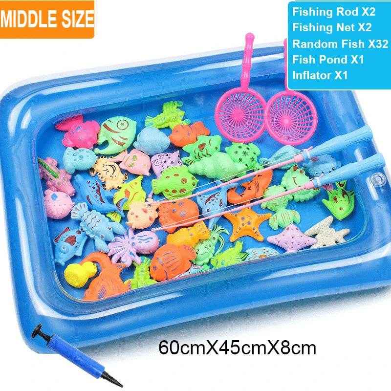 💦Splish Splash Fishing Bash – Magnetic Rod & Pool Toy Set for Curious Kids - ThiGui