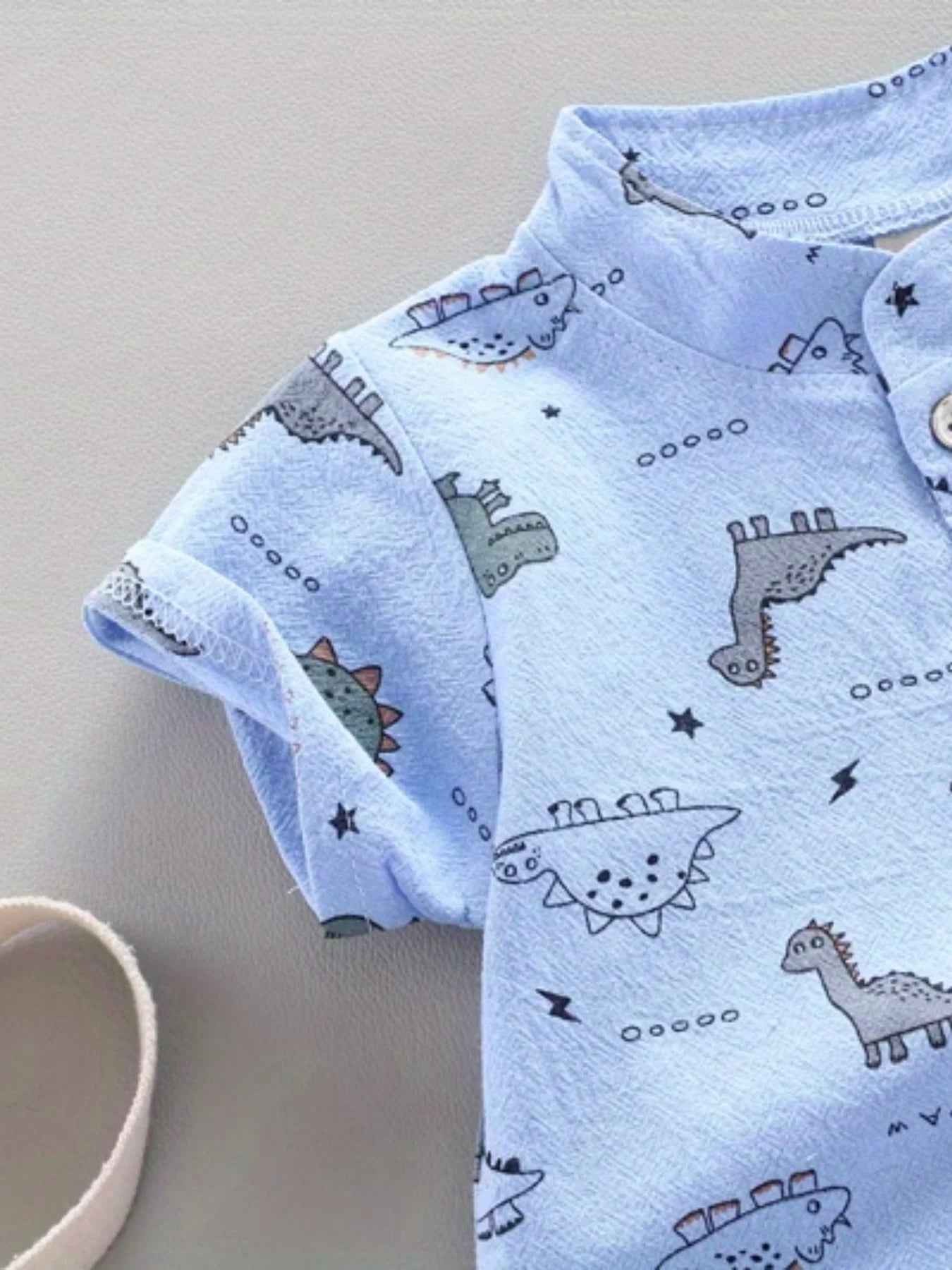 🦕 Little Dino Explorer Summer Set – Stylish, Comfy, and Ready for Adventure! - ThiGui