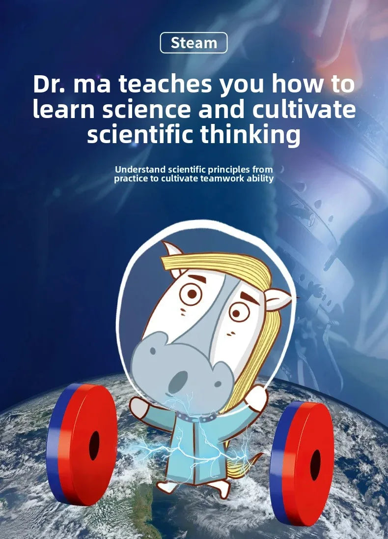 🧲 Magnetic Wonder Lab – 12-in-1 Science Kit for Curious Boys! 🔬✨ - ThiGui