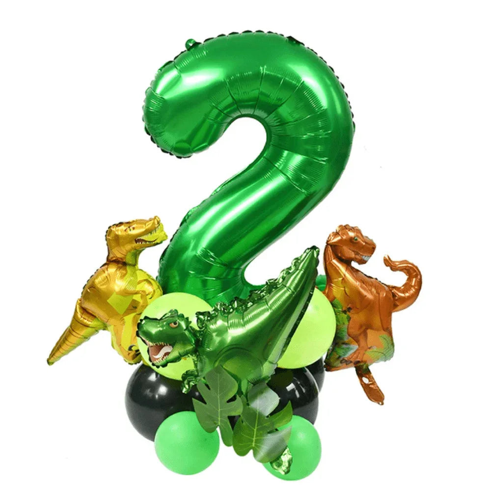 🦕 Jurassic World Dino Party Set 🎈 | Roars, Balloons & T-Rex Table Fun for Kids! 🎂🎉 - ThiGui