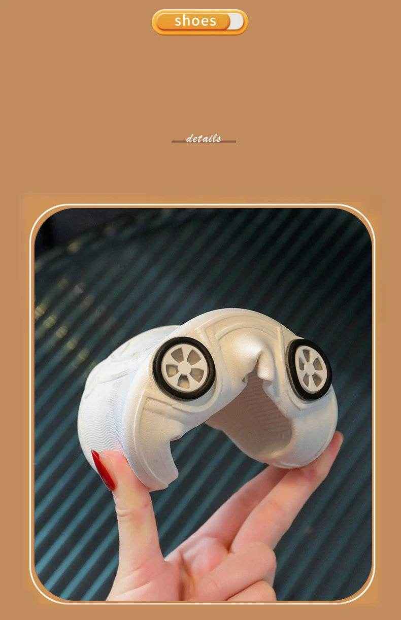 👟Vroom Vroom! Cool Cartoon Car Slippers for Boys – Comfy, Grippy & Super Fun! - ThiGui