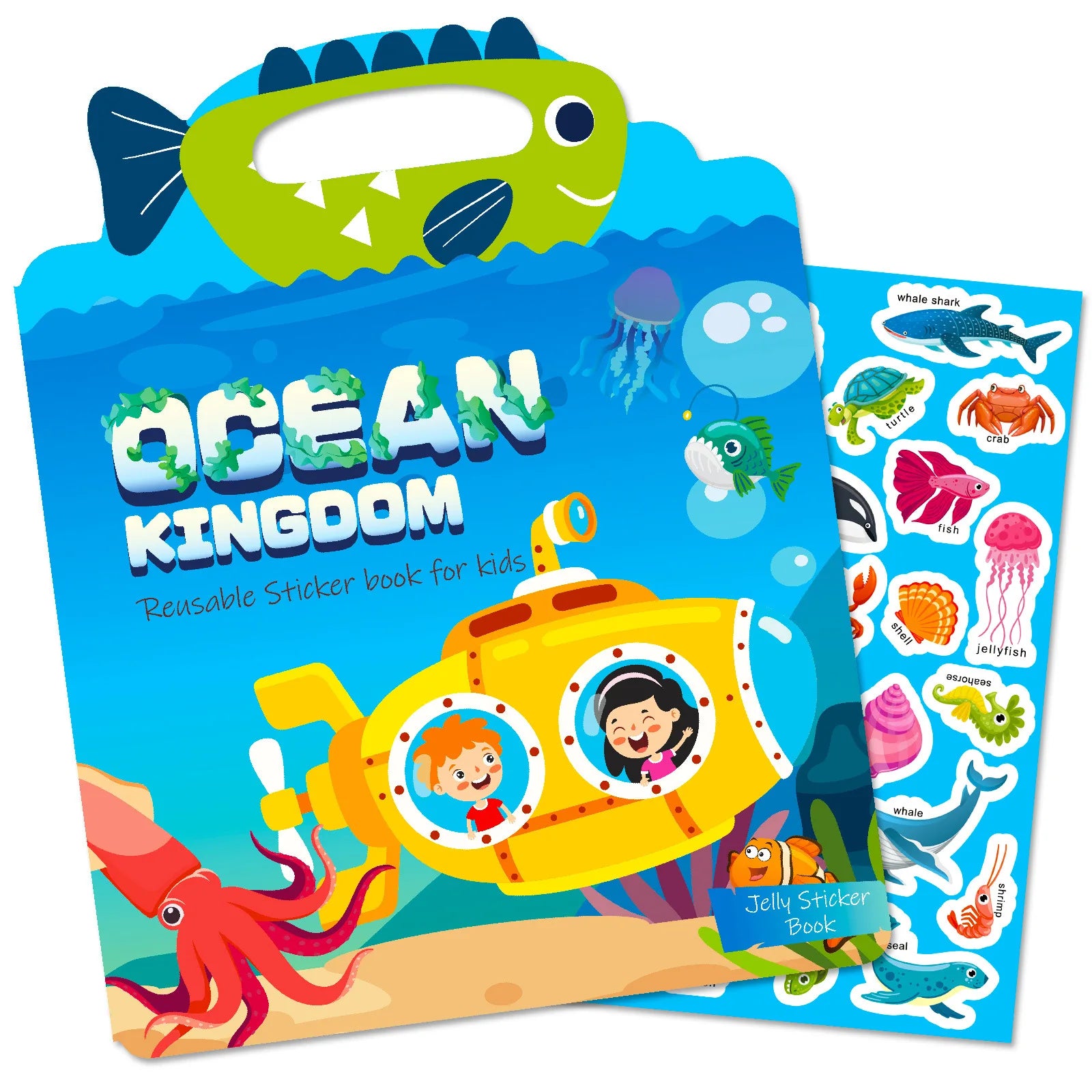 🎨Reusable Animal Scene Sticker Book – Endless Imaginative Fun! 📚✨ - ThiGui