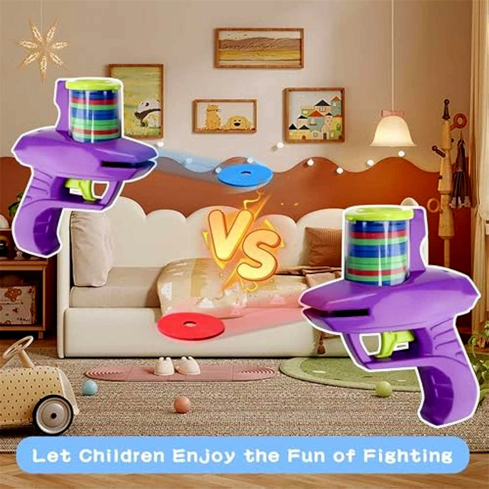 🚀 Foam Disc Launcher Toy 🔫 | Action-Packed Outdoor Game for Energetic Kids! 🎯🌳 - ThiGui