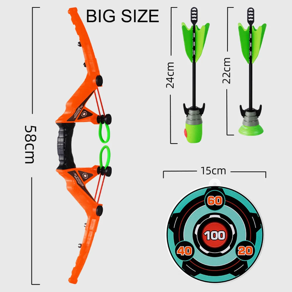 🏹 Storm Bow & Arrow Set – Epic Outdoor Action for Brave Young Warriors! 🌳🦸‍♂️ - ThiGui