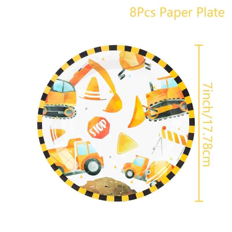 Dig In, Builders! Adorable Construction Party Set for a Wrecking Good Time 🎉 - ThiGui