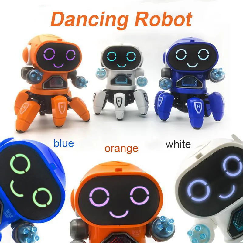 🐙 Lights, Music & Wiggly Fun – Octopus Dance Robot for Little Explorers! 🎶💃 - ThiGui
