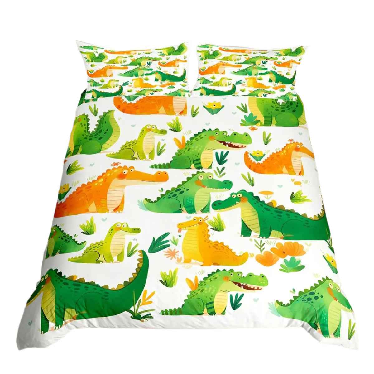 🦎 Wild Crocodile Duvet – Bold & Fun Bedding for Brave Boys! - ThiGui