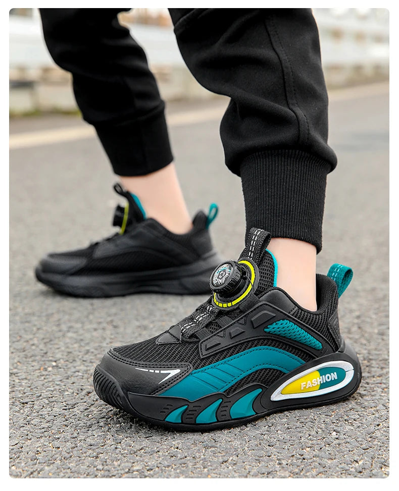 🌟 Light-Up Their Steps! 💨 Breathable Spring Sneakers for Boys 👟✨ - ThiGui