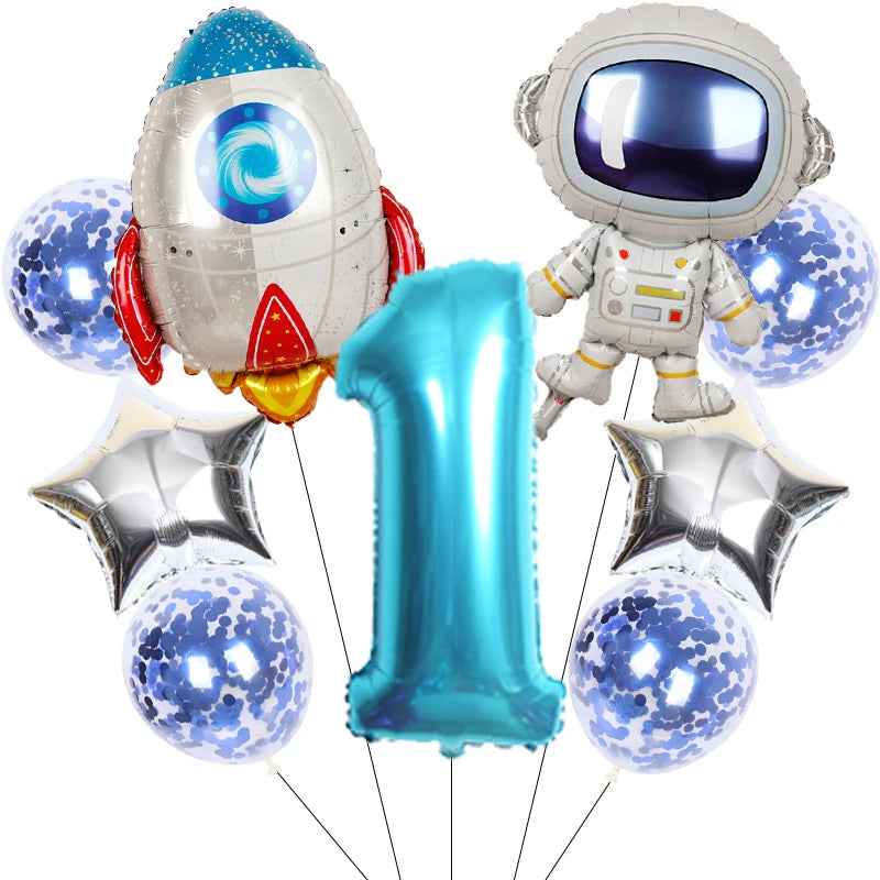 Blast Off to Fun – Space Balloon Set That Makes Birthdays Out of This World! - ThiGui