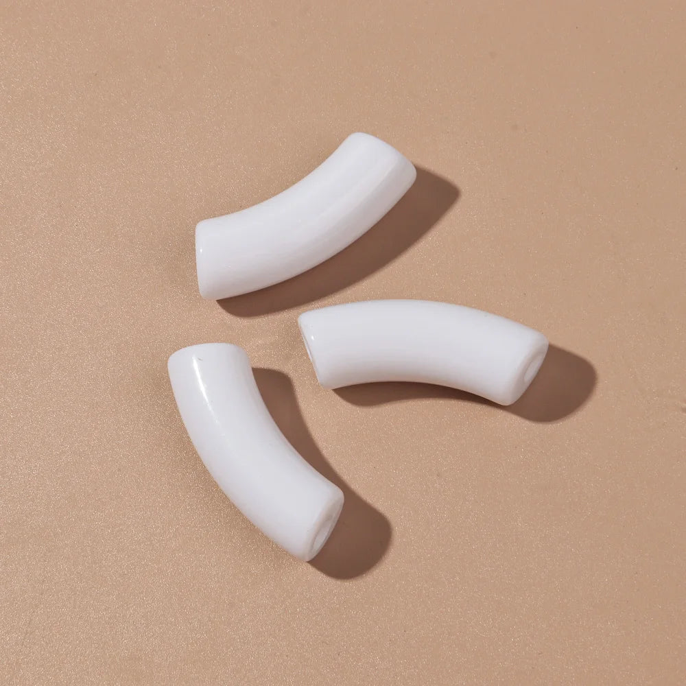 🌈 Lot de 20 Perles Tubes Arc-en-ciel – Idéal pour Créer des Bijoux Colorés et Fun ! 💫🧵 - ThiGui