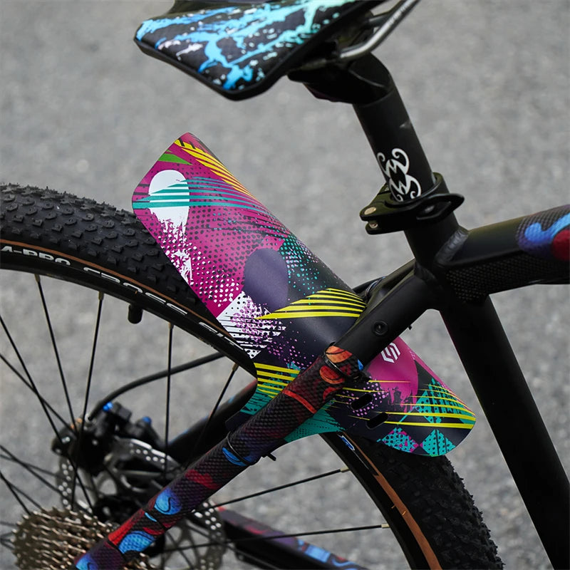 🚲 Front & Rear Mudguard Set | Universal Fit for Kids’ Mountain Bikes – No More Muddy Clothes! 🧼🌦️ - ThiGui